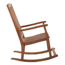 Telluride Oiled Teak Outdoor Patio Rocking Chair