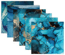 Ocean Scrapbook Paper Pack. 12 Sheets of 15.2x15.2cm Heavyweight Paper Pad F07M2-3 AC230308-06