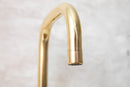 Deck Mount Brass Bathroom Faucet