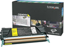 New, Pre-Owned - Lexmark C524, C532, C534 High Yield Yellow Toner Cartridge C5240YH