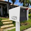 UptownBox-2.0 in ARCTIC WHITE - Modern Mailbox