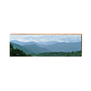 The Mountains | Wall Art Print on Real Wood