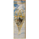 Breckenridge Snow Shoes CAB6 | Wall Art Print on Real Wood