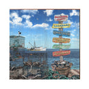 Brunswick County Shrimp Boat Crab Directional | Real Wood Art Print CAL6
