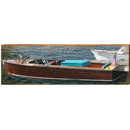 Table Rock Lake Vintage Boat | Wall Art Print on Real Wood