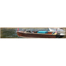 Crystal Lake Vintage Boat | Wall Art Print on Real Wood