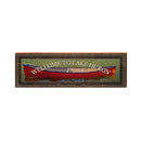 Lake Huron Welcome Wooden Sign | Wall Art Print on Real Wood
