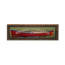 Welcome to Long Lake Sign | Real Wood Art Print