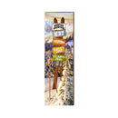 Hunter Mountain Ski Directional Sign | Wall Art Print on Real Wood