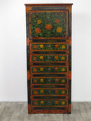 Tibetan Chest with 6 Drawers 2