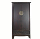 Hand Carved Apron Antique Chinese Cabinet