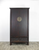 Hand Carved Apron Antique Chinese Cabinet