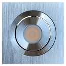 CB06 Dimmable Recessed Square Cast Aluminum LED Puck Light Cabinet Downlighting