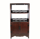 Lattice Book Cabinet