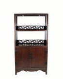 Lattice Book Cabinet