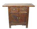 Country Cabinet 2 Drawers with Hand Carved Front