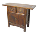 Country Cabinet 2 Drawers with Hand Carved Front
