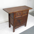 Country Cabinet 2 Drawers with Hand Carved Front