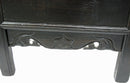 Dark Brown Antique Coffer Table with 2 Drawers