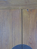 Square-corner Elm Cabinet