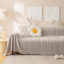 Luxury Oversized Soft Plush L Shape Couch Cover Sofa Throw Cover, Extra Large Blanket to Cover Couch