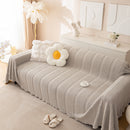 Luxury Oversized Soft Plush L Shape Couch Cover Sofa Throw Cover, Extra Large Blanket to Cover Couch
