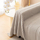Luxury Oversized Soft Plush L Shape Couch Cover Sofa Throw Cover, Extra Large Blanket to Cover Couch