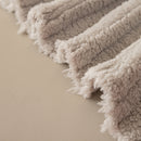 Luxury Oversized Soft Plush L Shape Couch Cover Sofa Throw Cover, Extra Large Blanket to Cover Couch