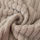 Luxury Oversized Soft Plush L Shape Couch Cover Sofa Throw Cover, Extra Large Blanket to Cover Couch