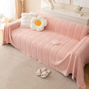 Luxury Oversized Soft Plush L Shape Couch Cover Sofa Throw Cover, Extra Large Blanket to Cover Couch