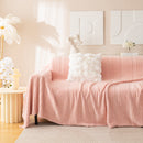Luxury Oversized Soft Plush L Shape Couch Cover Sofa Throw Cover, Extra Large Blanket to Cover Couch
