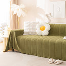 Luxury Oversized Soft Plush L Shape Couch Cover Sofa Throw Cover, Extra Large Blanket to Cover Couch