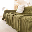 Luxury Oversized Soft Plush L Shape Couch Cover Sofa Throw Cover, Extra Large Blanket to Cover Couch