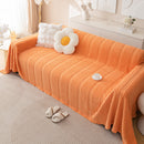 Luxury Oversized Soft Plush L Shape Couch Cover Sofa Throw Cover, Extra Large Blanket to Cover Couch