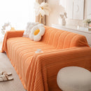 Luxury Oversized Soft Plush L Shape Couch Cover Sofa Throw Cover, Extra Large Blanket to Cover Couch
