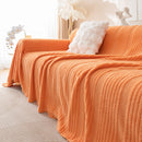 Luxury Oversized Soft Plush L Shape Couch Cover Sofa Throw Cover, Extra Large Blanket to Cover Couch