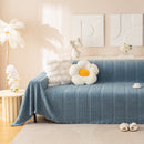 Luxury Oversized Soft Plush L Shape Couch Cover Sofa Throw Cover, Extra Large Blanket to Cover Couch
