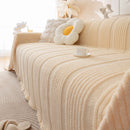 Luxury Oversized Soft Plush L Shape Couch Cover Sofa Throw Cover, Extra Large Blanket to Cover Couch