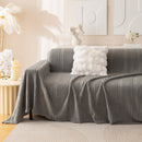 Luxury Oversized Soft Plush L Shape Couch Cover Sofa Throw Cover, Extra Large Blanket to Cover Couch