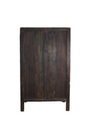 Z-Hand Painted Antique Black Chinese Antique Cabinet