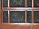 Hand Painted 80" Inch Tall Antique Chinese Cabinet