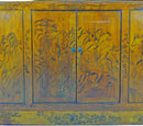 Hand Painted Chinese Antique Display Cabinet – 59 inches tall, Hand-Painted Design