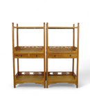 Pair Antique Chinese Etagere