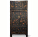 Z-98" Inch High Antique Chinese Chinoiserie-Style Cabinet