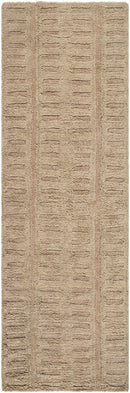 Washable Handmade Wool Rug - Brown - Clearance