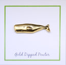 Whale Gold Lapel Pin