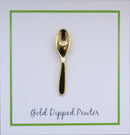 Spoon Gold Lapel Pin