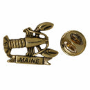Maine Lobster Gold Lapel Pin
