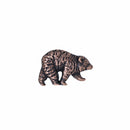 Bear Copper Lapel Pin