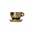 Teacup Gold Lapel Pin